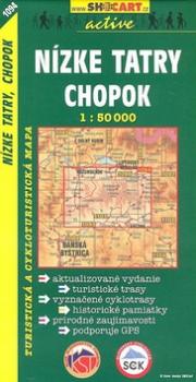 Nízké Tatry Chopok 1:50 000