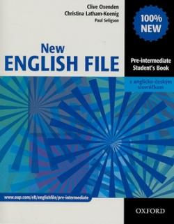 New English file Pre-intermediate Studenťs Book s anglicko-českým slovníčkem
