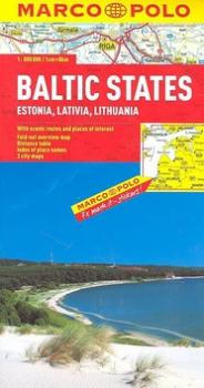 Baltské státy 1:800 000
