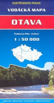 Otava, Čeňkova pila - Zvíkov 1: 50 000