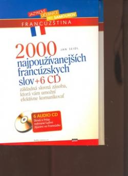 2000 najpoužívanejších francúzskych slov + 6CD