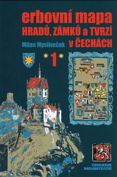 Erbovní mapa hradů, zámků a tvrzí v Čechách 1