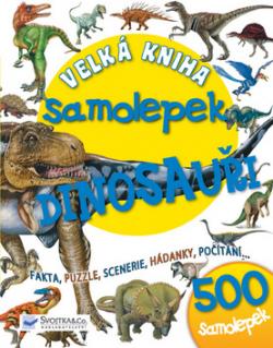 Velká kniha samolepek Dinosauři