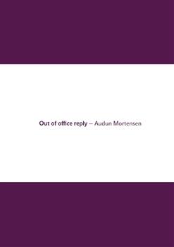 Out of office reply