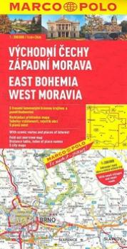 Východní Čechy, zápaní Morava 1:200 000