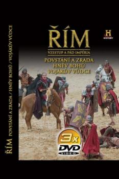Řím Vzestup a pád impéria VII-IX 3 DVD