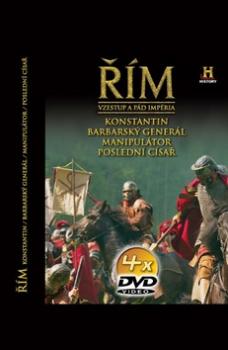 Řím Vzestup a pád impéria X-XIII 4 DVD