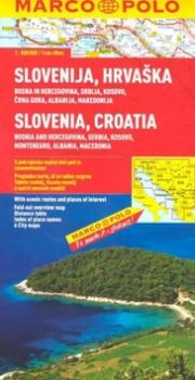 Slovinsko/Chorvatsko/mapa 1:800 000 MD