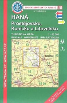 KČT 51 Haná Prostějovsko, Konicko a Litovelsko