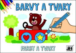 Barvy a tvary - omalovánka