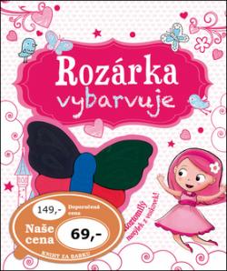 Rozárka vybarvuje