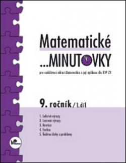 Matematické minutovky 9. ročník / 1. díl