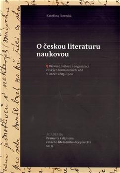 O českou literaturu naukovou