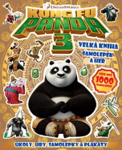 Kung Fu Panda 3 Velká kniha samolepek a her