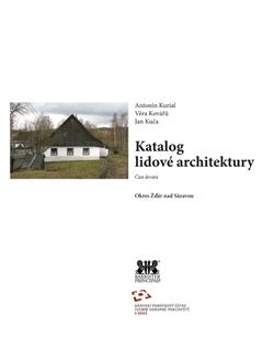 Katalog lidové architektury 9 - okres Žďár nad Sázavou
