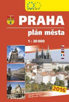 Praha plán města 2016