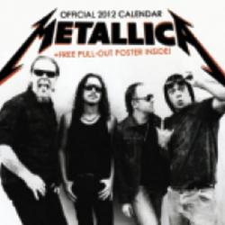 Kalendář 2012 - Metallica
