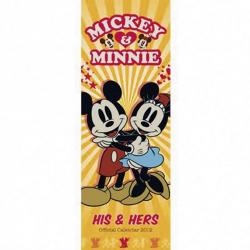Kalendář 2012 - Mickey & Minnie