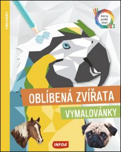 Oblíbená zvířata vymalovánky