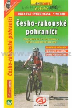 Česko-rakouské pohraničí 1:90T dálk.cyklotrasa