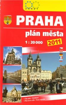 Praha. Plán města, 1:20 000