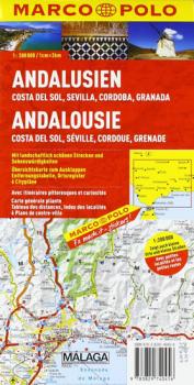 Španělsko/Andalusie - mapa