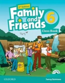 Family and Friends 2nd Edition 6 Course Book with MultiROM Pack