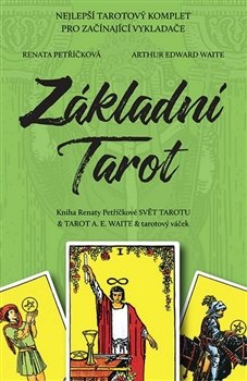 Základní tarot - Kniha SVĚT TAROTU + 78 Tarotových karet A.E.Waite + váček