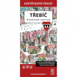 Třebíč - Historické centrum/Kreslený plán města