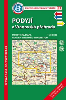 KČT 81 Podýjí a Vranovská přehrada 8. vydání