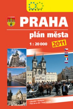 Praha plán města 2011