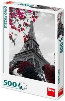 Puzzle Pod Eiffelovou véží Paříž 500 dílků