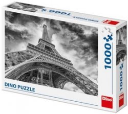 Puzzle Mračna nad Eiffelovkou Paříž 1000 dílků
