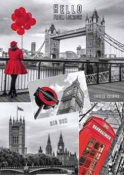 Puzzle Londýn, Anglie koláž 1000 dílků