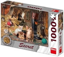 Puzzle Secret Collection Kočky 1000 dílků