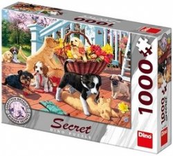 Puzzle Secret Collection Štěňata 1000 dílků