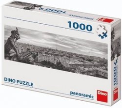 Puzzle Panoramatické Chrlič v Paříži 1000 dílků
