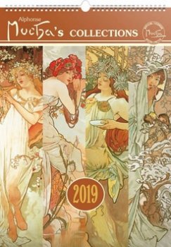 Alfons Mucha 2019 - nástěnný kalendář