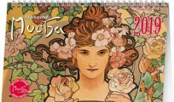 Alfons Mucha 2019 - stolní kalendář