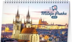 Miluju Prahu 2019 - stolní kalendář