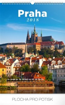 Kalendář nástěnný 2018 - Praha