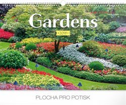 Kalendář nástěnný 2018 - Gardens