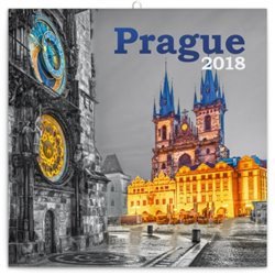 Kalendář poznámkový 2018 - Prague