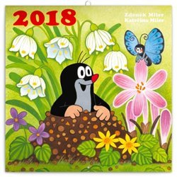 Kalendář poznámkový 2018 - Krteček