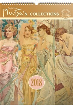 Kalendář nástěnný 2018 - Alfons Mucha