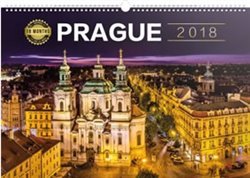 Kalendář nástěnný 2018 - Praha 18měsíční