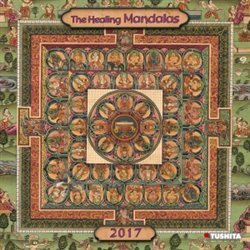 Nástěnný kalendář- The Healing Mandalas 2017