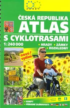 Atlas ČR s cyklotrasami - 1:240 000