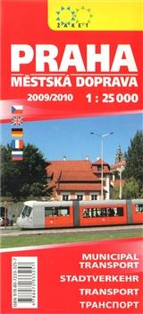 Praha - městská doprava 1:25 000