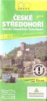 ČESKÉ STŘEDOHOŘÍ - cykloturistická mapa 1 : 65 000